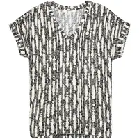 Garcia Ladies T-shirt Ss Black Talla: M | Camisetas de Seda Outlet | Mujer | Negro