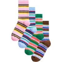 Next Calcetines azul claro / pino / rosa / rosa claro