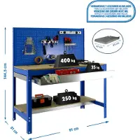 Simonwork (bancos De Trabajo) Banco De Trabajo Bt2 Box 1445x910x610 Mm