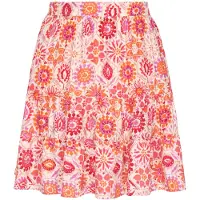 IZIA Falda beige claro / naranja oscuro / rosa / rosa claro