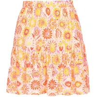 IZIA Falda amarillo / naranja / blanco