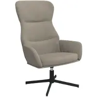 Sonstiges Silla de relajación de terciopelo gris claro