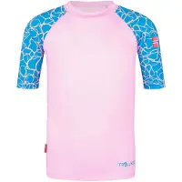 TROLLKIDS - Girl's Haukland T - Lycra size 92, fucsia