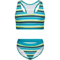 TROLLKIDS - Girl's Kvalvika Bikini - Bikini size 116, turquesa