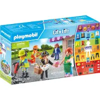 Playmobil Mis Figuras: Vida En La Ciudad Juego De Construcción