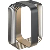 SLV GRID CUBE, lámpara de pie, 2700K, IP65, color negro. Número de modelo: 1008477