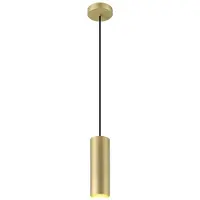 SLV Lámpara colgante ENOLA, grande, color blanco, longitud del cable: 150 cm, casquillo E27, 1 bombilla máx. 50 W, acabado dorado mate. Número de artículo: 1008134