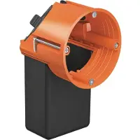 Kaiser Fototechnik Caja electrónica para empotrar, marca , hermética, diámetro 68 mm, profundidad 75 mm, apta para conexiones hasta M25, 1 unidad.