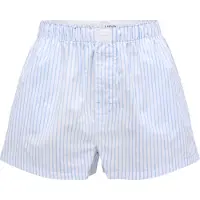 Calvin Klein Underwear Pantalón de pijama azul claro / blanco