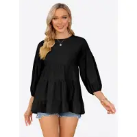 Imily Bela Blusa negro