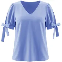 Imily Bela Blusa azul cielo