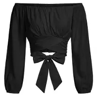 Imily Bela Blusa negro