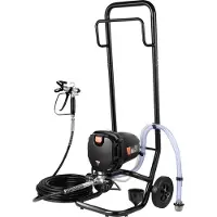Vevor VEVOR: Pistola de pintura sin aire, 750 W, 3000 psi, eléctrica. Pistola de pintura, máquina de pintura, sistema de pulverización de pintura de alta presión con una longitud de manguera de 7,6 metros