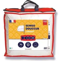 Dodo Manta de tamaño medio, 350 g/m² - 240 x 260 cm - Blanca
