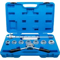Bgs Kit de herramientas para el montaje de rodamientos de dirección (cazoleta) para motocicletas, modelo 8461