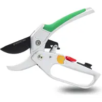 GRUNTEK Tijeras de podar para jardín CONDOR con sistema de trinquete automático, 200 mm