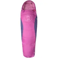 TROLLKIDS - Kid's Little Fjell Dreamer - Saco de dormir para niños size 110-145 x 58 x 38 cm - Body Length 90-130 cm, fucsia