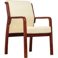 Bemondi Silla de oficina MEETING, color crema