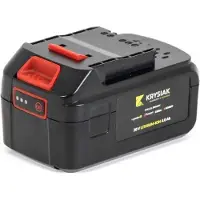Krysiak Batería de iones de litio 20V, 4.0A, marca 4Garden