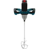 StarTech.com Removedor de concreto y mortero con batería - Mezclador portátil - Potencia de 1200 W - Motor sin escobillas - Seis velocidades - Color azul