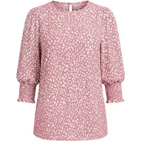 Imily Bela Blusa rosa / blanco