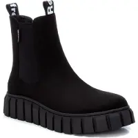 Refresh para mujer. 17024902-NEGRO Botines 170249 negro (38), Plano, 1 a 3cm, Cremallera, Casual, outlet 2026.