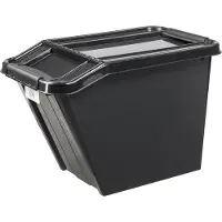 PLAST TEAM Vertriebs GmbH plast team27750801: Caja de almacenamiento PROBOX SLANTED, 58 litros