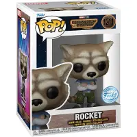 Funko POP! Vol 3 Figura Rocket Heo Exclusivo Ue Guardianes De La Galaxia Edición Especial Marvel