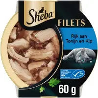 Sheba Filets - Pollo con Atún - 16 x 60 g