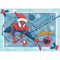 Northix Calendario de Adviento de Spiderman con 24 sorpresas navideñas