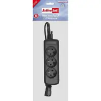 ActiveJet Regleta Combo-iec- 3 Salidas 3g 1.5 M