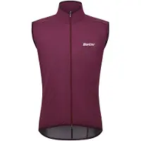 Santini - Guard Nimbus Rainproof Vest - Chaleco de ciclismo size XS, morado