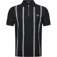 Fred perry Camiseta 'Polo marino vertical stripe polo shirt 6' azul