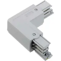 Global 5857600, Conector para iluminación en riel, Gris