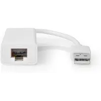 Nedis Adaptador De Red Usb Ccgb60950wt02 Usb 2.0 100mbps Usb-a M-rj45 H/niquelado Oro 0.2 M