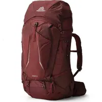 Gregory - Mochilas de trekking - Deva 70 RC Garnet Red para Mujer - Talla S - Burdeos