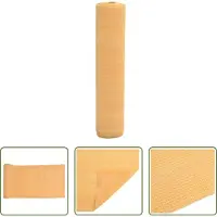 The Living Store Tienda Living, panel divisor Zaunblende, color arena, 1 x 25 metros, HDPE, 150 g/m²