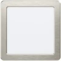 Eglo Fueva 5, foco empotrable, 4000 K, 1350 lm, 220-240 V, níquel, blanco