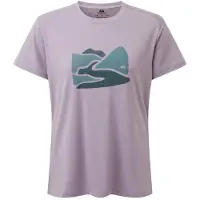 Mountain Equipment - Women's Headpoint Graphic Tee - Camiseta funcional size 34, morado
