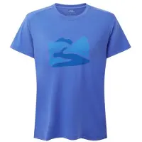 Mountain Equipment - Women's Headpoint Graphic Tee - Camiseta funcional size 34, azul