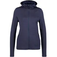 Heber Peak - Women's Merino210 EvergreenHe. Zip Hoody - Sudadera con capucha y cremallera size M, azul