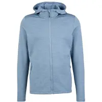 Heber Peak - Merino210 EvergreenHe. Zip Hoody - Sudadera con capucha y cremallera size M, azul