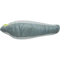 Big Agnes - Sidewinder 0 - Saco de dormir de plumas size Regular - Bodysize: 183 cm, verde/ evening primrose