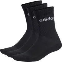 Adidas adidasCalcetines clásicos Linear Cushioned 31-33 Black / White Unisex