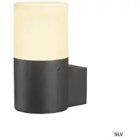 SLV 1006178. Lámpara de pared, grafito, color antracita, grado de protección IP44