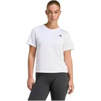 Adidas - Women's Workout Essentials Crew Neck T-Shirt - Camiseta funcional size XXL, blanco