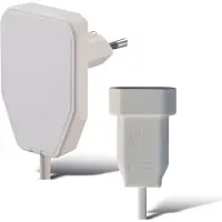 Gebro Pharma Gmbh , cable de extensión europeo, blanco, 3 metros, con conector angular