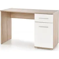 Halmar Escritorio Lima, 120x77x55 cm, mesa para oficina, roble sonoma/blanco