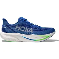 Hoka One One Zapatillas de running 'Mach 7' azul real / verde claro / blanco