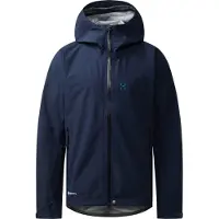 Haglöfs - Ropa de senderismo - ROC Sight GTX Jacket M Tarn Blue - Talla XL - Azul marino